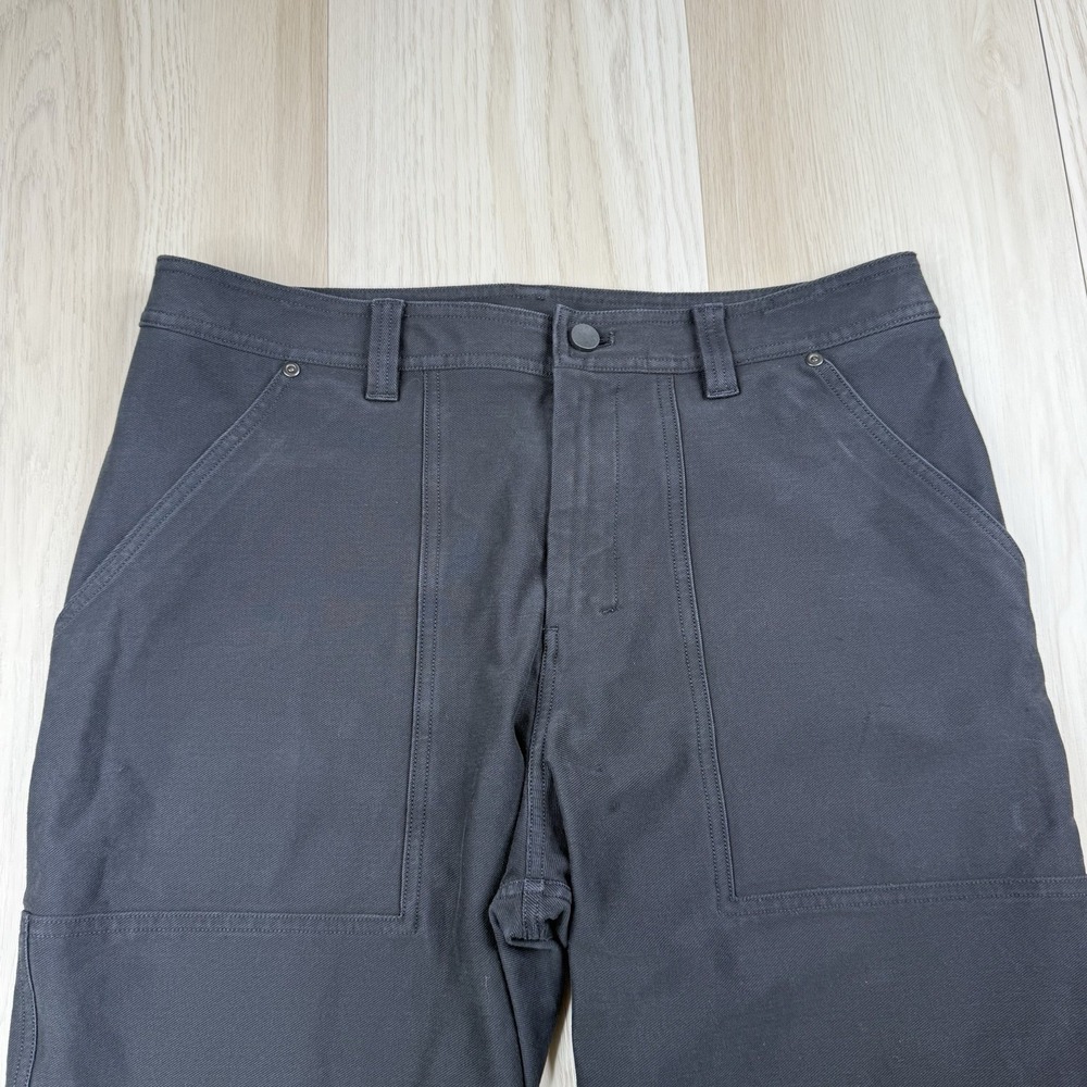 Lululemon Lab Utilitech Double Pocket Pants Mens Size 33  Chino LM5AZJS Black - Picture 5 of 12